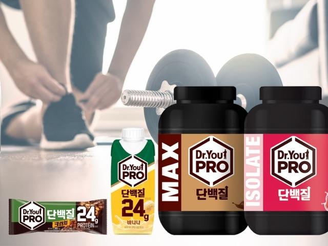 <strong>오리온</strong>, 단백질 브랜드 ‘닥터유PRO’ 신제품 4종 선봬